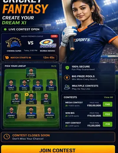 24betgo (24bet) fantasy cricket & matchday visual 3